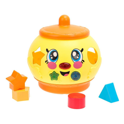 Развивающая музыкальная игрушка Сортер Горшочек Умка HT1396-R 01